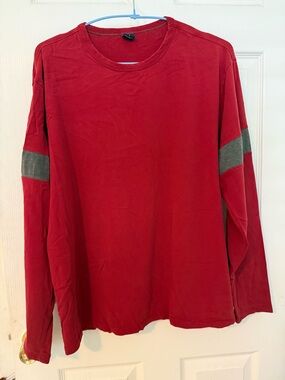 GAP Deep Red Crewneck Sweatshirt